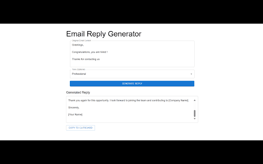 Email Writer Assistant Write Smarter, Reply Faster  from Chrome web store to be run with OffiDocs Chromium online