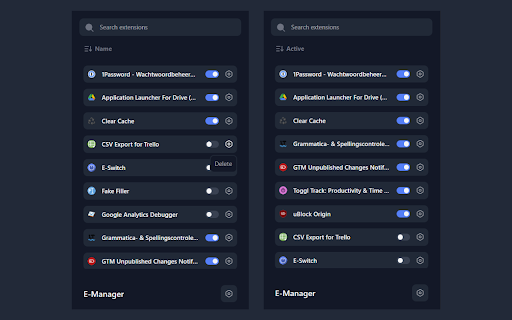 E Manager from Chrome web store to be run with OffiDocs Chromium online E Manager from Chrome web store to be run with OffiDocs Chromium online