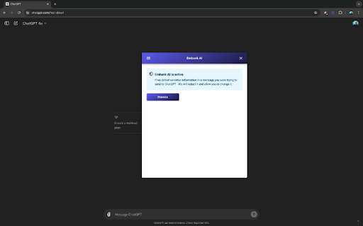 Embank AI  from Chrome web store to be run with OffiDocs Chromium online