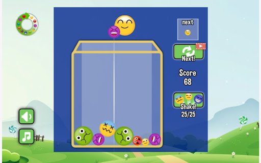 Emoji Dropper Game  from Chrome web store to be run with OffiDocs Chromium online