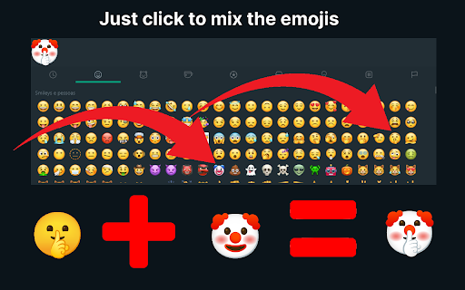 Emoji Mixer for Whatsapp Web  from Chrome web store to be run with OffiDocs Chromium online