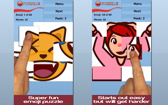 Emoji Puzzle  from Chrome web store to be run with OffiDocs Chromium online