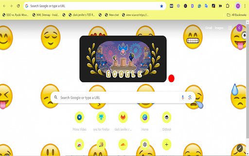 Emoji Theme  from Chrome web store to be run with OffiDocs Chromium online
