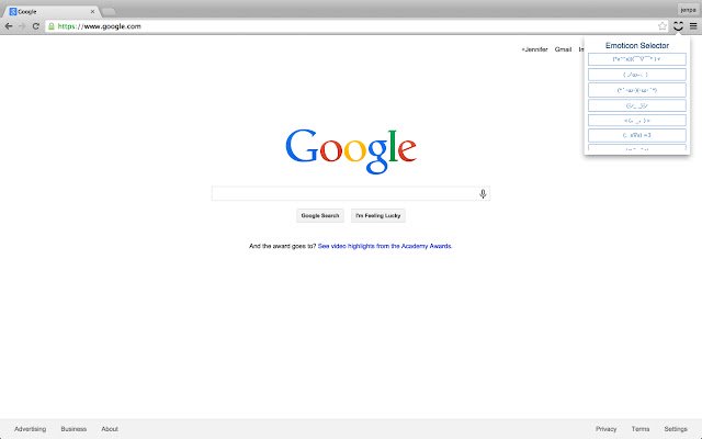 Emoticon Selector  from Chrome web store to be run with OffiDocs Chromium online