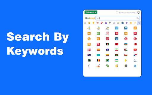 Emoticon symbols copy and paste ThisEmoji  from Chrome web store to be run with OffiDocs Chromium online