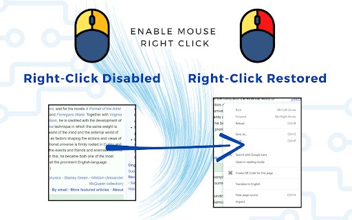 Enable Right Click  from Chrome web store to be run with OffiDocs Chromium online