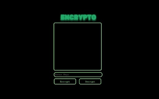Encrypto  from Chrome web store to be run with OffiDocs Chromium online