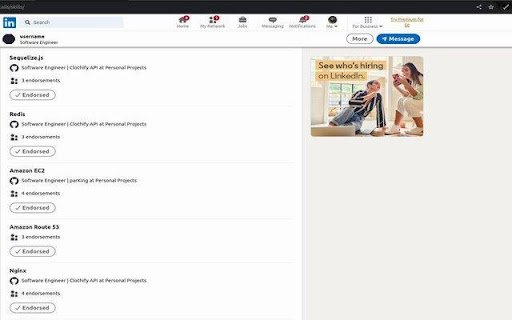 Endorsify!  from Chrome web store to be run with OffiDocs Chromium online