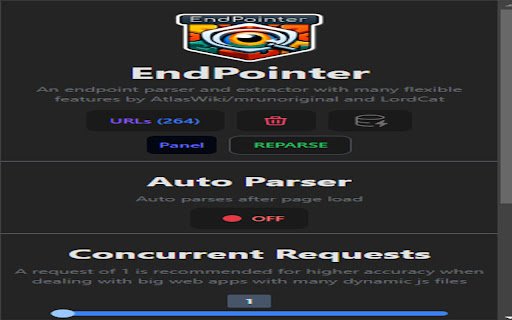 EndPointer  from Chrome web store to be run with OffiDocs Chromium online