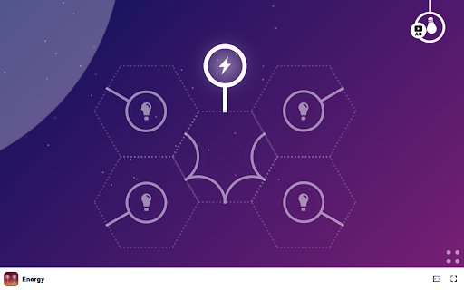 Energy Connect lines to light up the lamps and complete loops!  from Chrome web store to be run with OffiDocs Chromium online