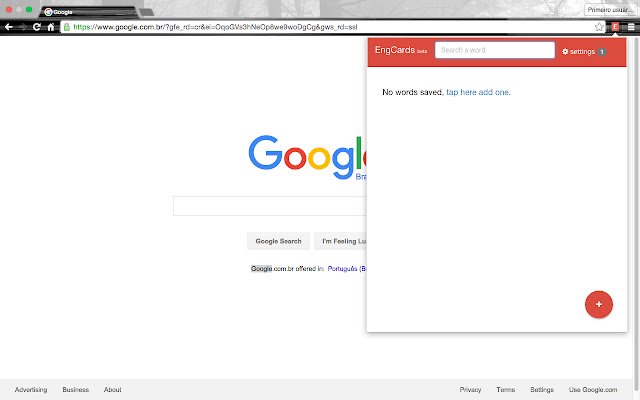 EngCards  from Chrome web store to be run with OffiDocs Chromium online