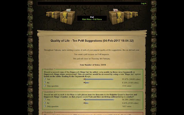 Enhanced Old School RuneScape Poll Results  from Chrome web store to be run with OffiDocs Chromium online