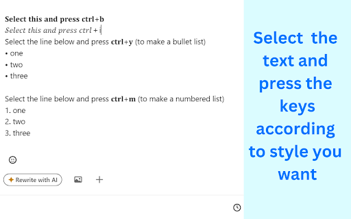EnhanceIn Bold, Italic, Lists  Format Your LinkedIn Posts  from Chrome web store to be run with OffiDocs Chromium online