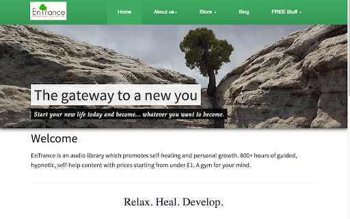 EnTrance Self Help Audio from Chrome web store to be run with OffiDocs Chromium online EnTrance Self Help Audio from Chrome web store to be run with OffiDocs Chromium online