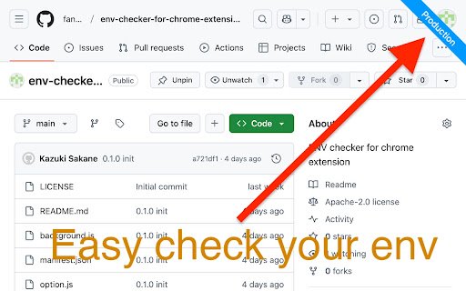 Env Checker  from Chrome web store to be run with OffiDocs Chromium online