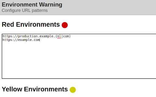 Environment Warning  from Chrome web store to be run with OffiDocs Chromium online