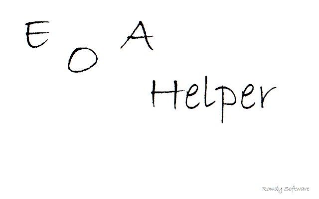 EOA Helper  from Chrome web store to be run with OffiDocs Chromium online