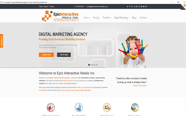 Epic Interactive Media Inc. dal Chrome Web Store verrà eseguito con OffiDocs Chromium online