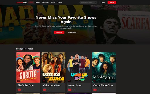 EpisodePing  from Chrome web store to be run with OffiDocs Chromium online