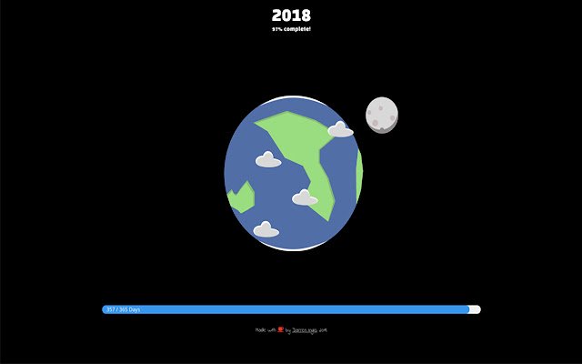 Epoch: Make Today Count New Tab  from Chrome web store to be run with OffiDocs Chromium online