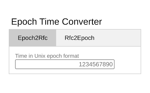 epoch time converter  from Chrome web store to be run with OffiDocs Chromium online