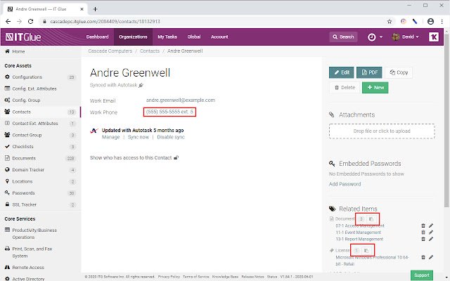 Epoxy for IT Glue  from Chrome web store to be run with OffiDocs Chromium online