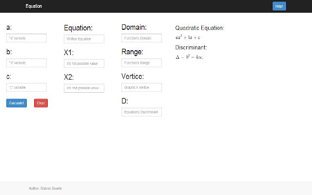 Equation mula sa Chrome web store na tatakbo sa OffiDocs Chromium online
