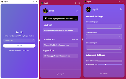 Equill  from Chrome web store to be run with OffiDocs Chromium online