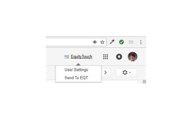 EquityTouch Gmail Extension  from Chrome web store to be run with OffiDocs Chromium online