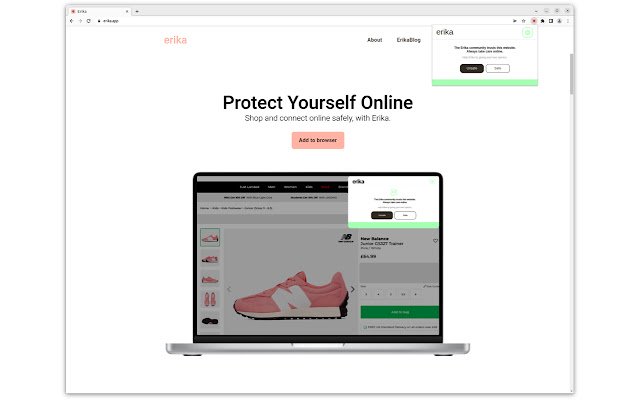 Chrome web mağazasından Erika, çevrimiçi OffiDocs Chromium ile çalıştırılacak