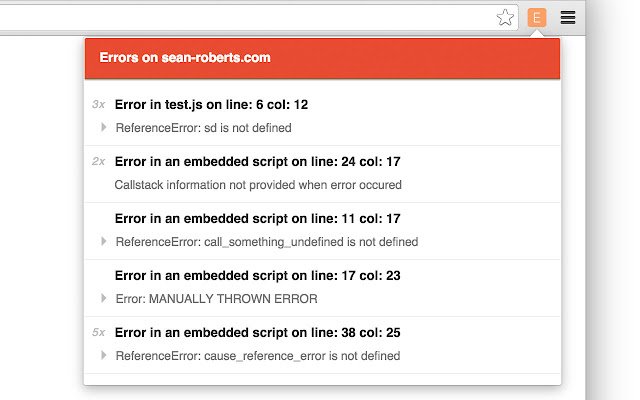 ErrorAnnex  from Chrome web store to be run with OffiDocs Chromium online
