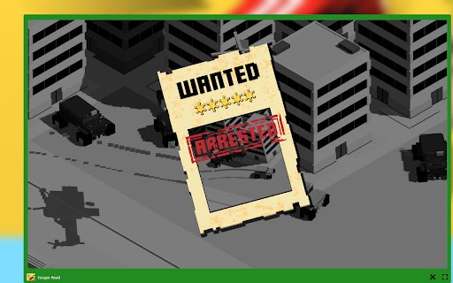 Escape Road Thrilling Car Chase Game  from Chrome web store to be run with OffiDocs Chromium online
