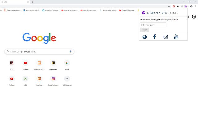 E Pesquise GPS na loja on-line do Chrome para ser executado com OffiDocs Chromium online