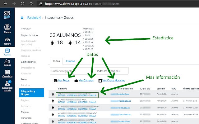 ESPOL PLUS da Chrome Web Store será executado com OffiDocs Chromium online