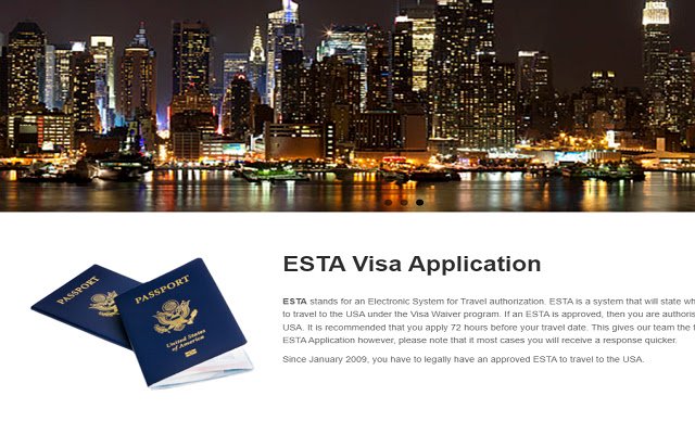 แอปพลิเคชัน Esta Visa จาก Chrome เว็บสโตร์จะทำงานด้วย OffiDocs Chromium ทางออนไลน์