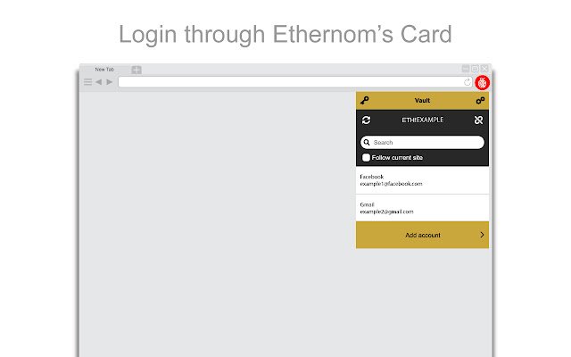 Pengelola Kata Sandi Ethernom dari toko web Chrome untuk dijalankan dengan OffiDocs Chromium online