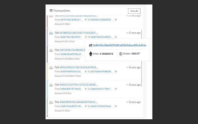 OffiDocs Chromium ഓൺലൈനിൽ പ്രവർത്തിപ്പിക്കുന്നതിന് Chrome വെബ് സ്റ്റോറിൽ നിന്ന് ETH പരിശോധിച്ചുറപ്പിക്കുക