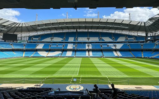Etihad Stadium in Manchester, England  from Chrome web store to be run with OffiDocs Chromium online