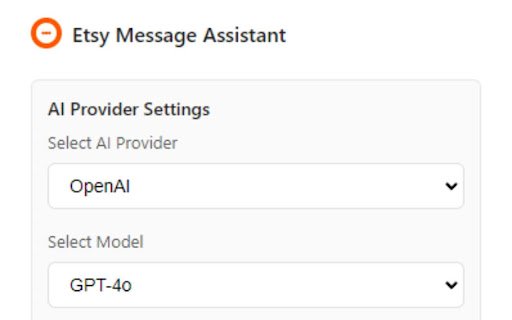 Etsy Seller Message Assistant  from Chrome web store to be run with OffiDocs Chromium online