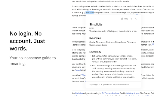 Etymologist – Word Meanings, Origins, and Synonyms from Chrome web store to be run with OffiDocs Chromium online Etymologist – Word Meanings, Origins, and Synonyms from Chrome web store to be run with OffiDocs Chromium online