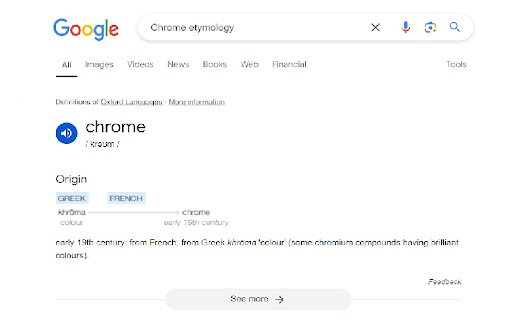 Etymology Finder from Chrome web store to be run with OffiDocs Chromium online Etymology Finder from Chrome web store to be run with OffiDocs Chromium online
