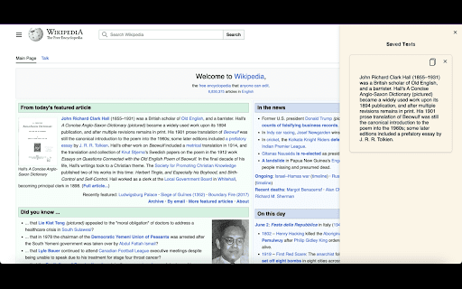Eureka Extension  from Chrome web store to be run with OffiDocs Chromium online