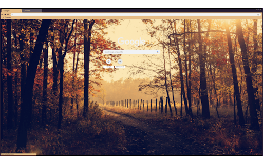 Evening Forest Path Sunbeams  from Chrome web store to be run with OffiDocs Chromium online