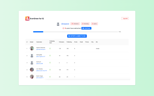 EverGrow Automator for Instagram from Chrome web store to be run with OffiDocs Chromium online EverGrow Automator for Instagram from Chrome web store to be run with OffiDocs Chromium online