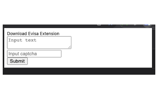 Evisa Support Extension  from Chrome web store to be run with OffiDocs Chromium online