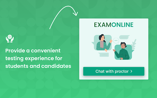 Examonline : Proctoring  from Chrome web store to be run with OffiDocs Chromium online