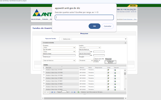 ExecBloco SIFAMA  from Chrome web store to be run with OffiDocs Chromium online