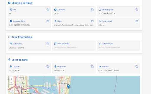 EXIF Data Viewer  Eraser By imglift  from Chrome web store to be run with OffiDocs Chromium online