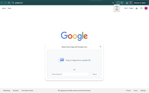 Exit Quickly  from Chrome web store to be run with OffiDocs Chromium online