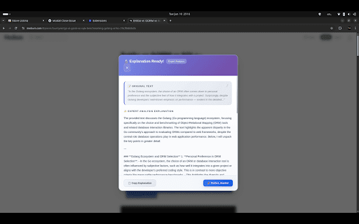 Explain It to Me AI Text Simplifier from Chrome web store to be run with OffiDocs Chromium online Explain It to Me AI Text Simplifier from Chrome web store to be run with OffiDocs Chromium online